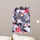 Close up of sea stones and shells Wall Mural