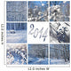 2014, collage paysages neige 