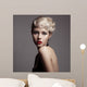 Beautiful Blonde Woman Retro Fashion Image 