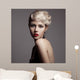 Beautiful Blonde Woman Retro Fashion Image 