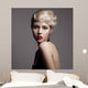 Beautiful Blonde Woman Retro Fashion Image 