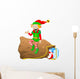 Weihnachtswichtel / Weihnachtself Wall Decal