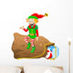 Weihnachtswichtel / Weihnachtself Wall Decal