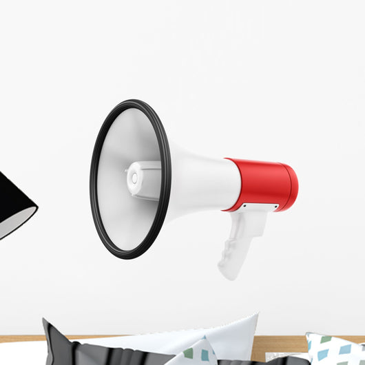 Render of a Megaphone Isolated on White 
