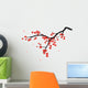 Plum blossom in Chinese painting style Wall Decal