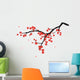 Plum blossom in Chinese painting style Wall Decal