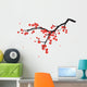 Plum blossom in Chinese painting style Wall Decal