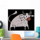 Bull Cartoon Icon. Wall Mural