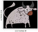 Bull Cartoon Icon. Wall Mural