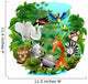 Wild Animals in the Jungle Wall Decal