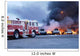 Truck Fire Wall Mural