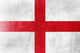 England Flag painted on leather texture 