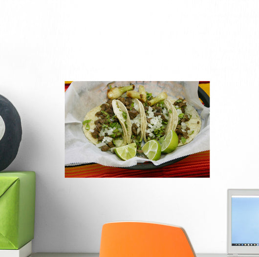 Mexican Tacos Wall Mural