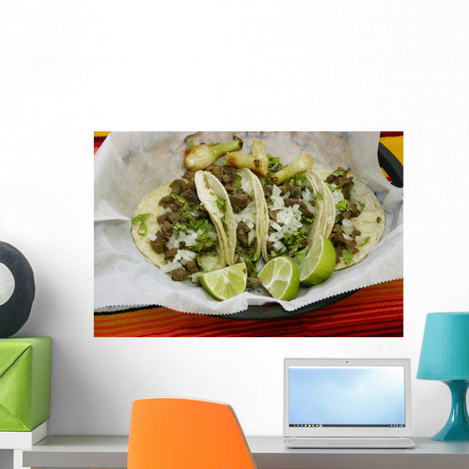 Mexican Tacos Wall Mural