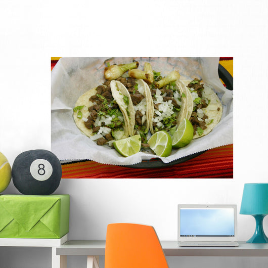 Mexican Tacos Wall Mural