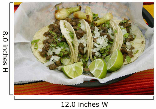 Mexican Tacos Wall Mural