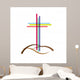 Vector Logo Crucifix Wall Decal