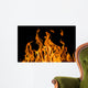 yellow fire sparks isolated on black 