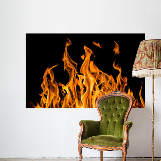 yellow fire sparks isolated on black 