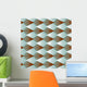 Seamless Geometric Colorful Pattern Wall Decal