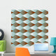 Seamless Geometric Colorful Pattern Wall Decal