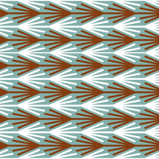 Seamless Geometric Colorful Pattern Wall Decal