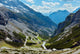 Summer Stelvio pass (Italy) Wall Mural