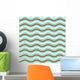 Geometric wave seamless pattern background Wall Mural