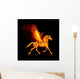 Fire Pegasus Wall Mural