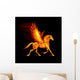 Fire Pegasus Wall Mural