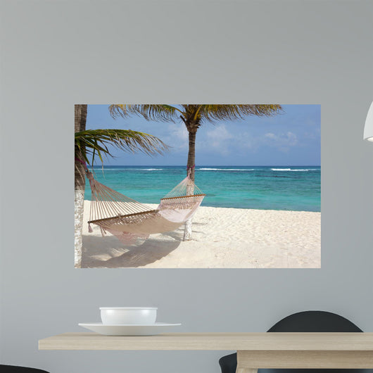 Beach With Coconut Trees 