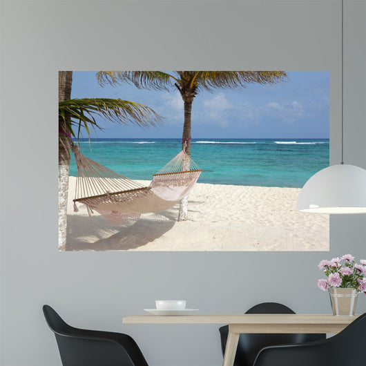 Beach With Coconut Trees 