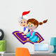 Aladdin Flying Carpet Traveling Wall Decal