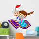 Aladdin Flying Carpet Traveling Wall Decal