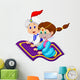 Aladdin Flying Carpet Traveling Wall Decal