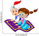 Aladdin Flying Carpet Traveling Wall Decal