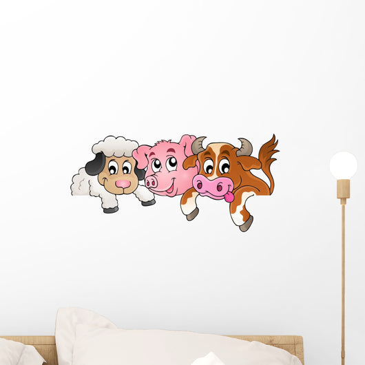 Farm animals topic image 1 Wall Decal