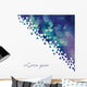Geometric Vector Card Wall Decal