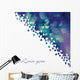 Geometric Vector Card Wall Decal