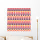 Seamless Chevron Pattern Wall Decal
