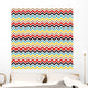 seamless chevron pattern Wall Mural