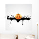 creepy halloween design Wall Decal