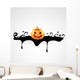 creepy halloween design Wall Decal
