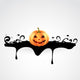 creepy halloween design Wall Decal