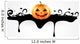 creepy halloween design Wall Decal