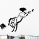 Bucking Horse Wall Decal