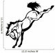 Bucking Horse Wall Decal