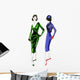 Fashion History: 1950 Model Wall Mural