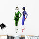 Fashion History: 1950 Model Wall Mural
