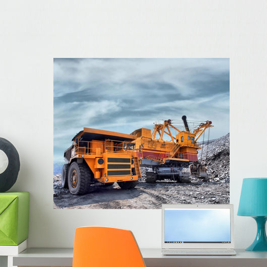 Loading Iron Ore Wall Decal